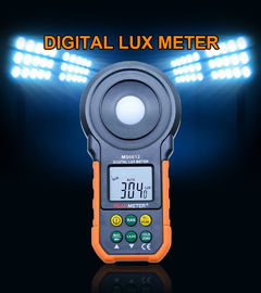 จอแอลซีดีอิเล็กทรอนิกส์ความสว่างที่มองเห็นได้ดิจิตอล Luxmeter สำหรับโรงงาน
