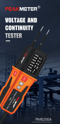 เครื่องตรวจจับความแรงดัน RCD ระยะทางอัตโนมัติสําหรับการวัดความแม่นยําสูงในวงจร 3 ขั้นตอน