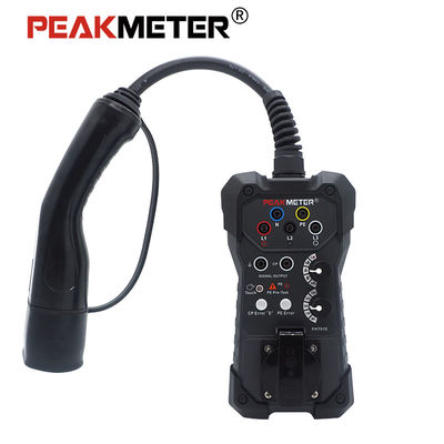 เครื่องทดสอบสถานีการชาร์จระดับขั้นสูงแบบเอฟวีเอสอี (EVSE Adapter) ของซีรีย์ PM701 พร้อมการทดสอบก่อน PE และ IP54 สําหรับสถานีการชาร์จทั้งหมด